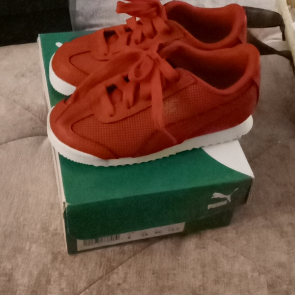 Puma red Roma basic shoes - Picture 4 of 4